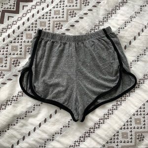 Brandy Melville/John Galt Gray Dolphin Shorts